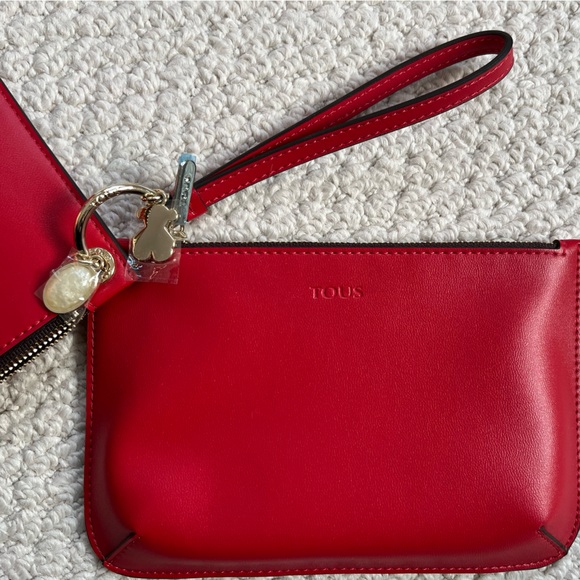 Tous Red Hold Clutch bag ❣️ - Picture 2 of 5